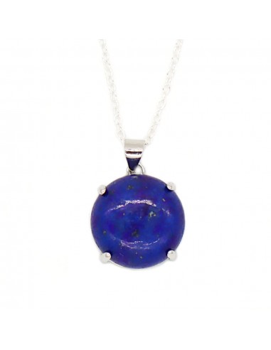 Pendentif lapis-lazuli & argent 925 offre 