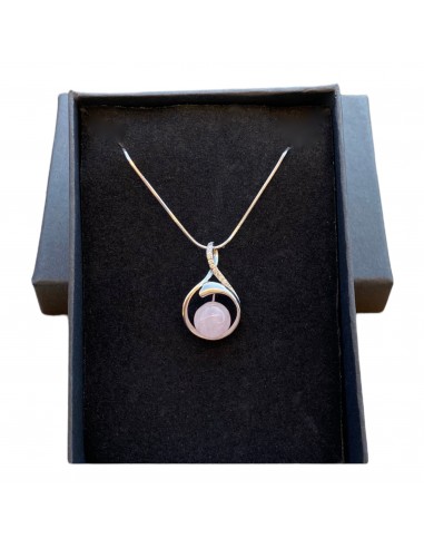 Pendentif " quartz rose " l'évolution des habitudes 