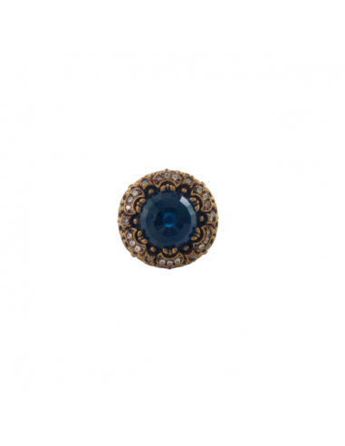 BAGUE PIERRE BLEU livraison gratuite