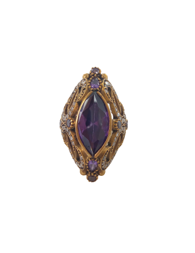 BAGUE LOSANGE VIOLET 50-70% off 