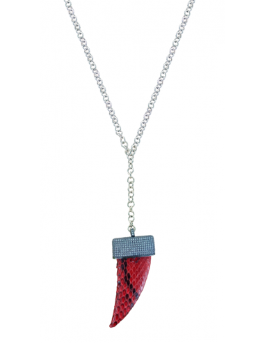 COLLIER corne  python ouvre sa boutique