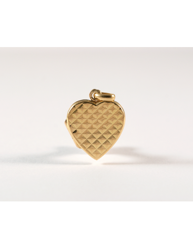 Pendentif à secret coeur en or jaune JUSQU'A -70%! 