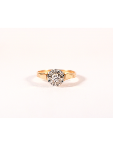 Bague solitaire diamant votre restaurant rapide dans 